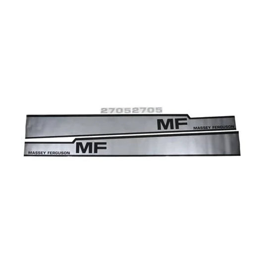 Bethesda Industrial 2705 Hood Decal Set Mylar fits Massey Ferguson 2705