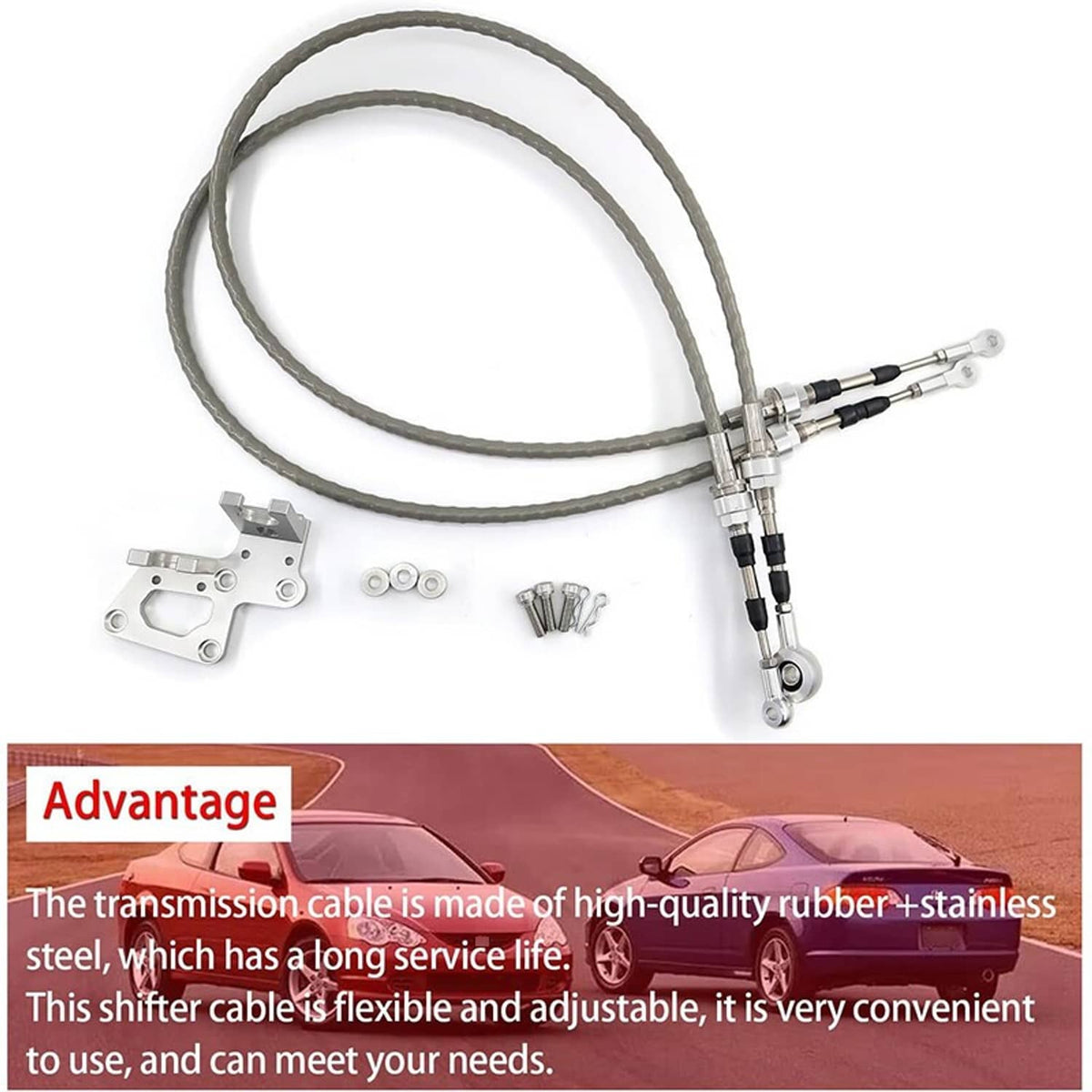Bethesda Industrial Shifter Cables Shift Linkage For 2002-2006 RSX K20 K24 K Swap Series EG EK Civic