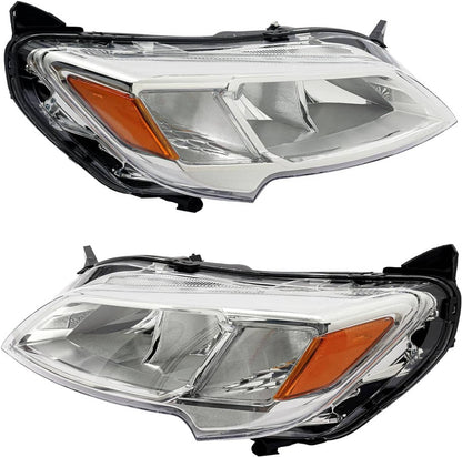 Bethesda Industrial Pair Left+Right Halogen Headlights For 2023-2026 Dodge Ram Promaster 1500 2500