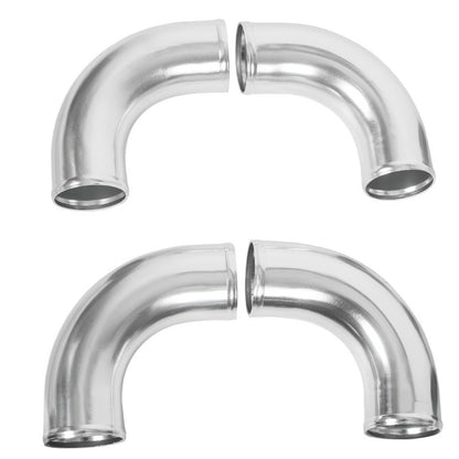 Bethesda Industrial Aluminum 12Pcs 3" Inch Intercooler Piping Kit w/Coupler + T-Clamps Universal