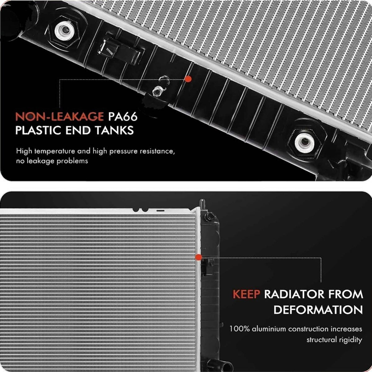 Bethesda Industrial 34'' Radiator for Chevy Silverado Suburban Tahoe GMC Sierra 1500 Yukon 15841571