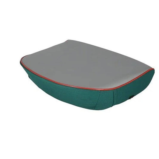 Bethesda Industrial Seat Cushion - Vinyl Gray with Red Trim fits Massey Ferguson 35 50 135 181326M1