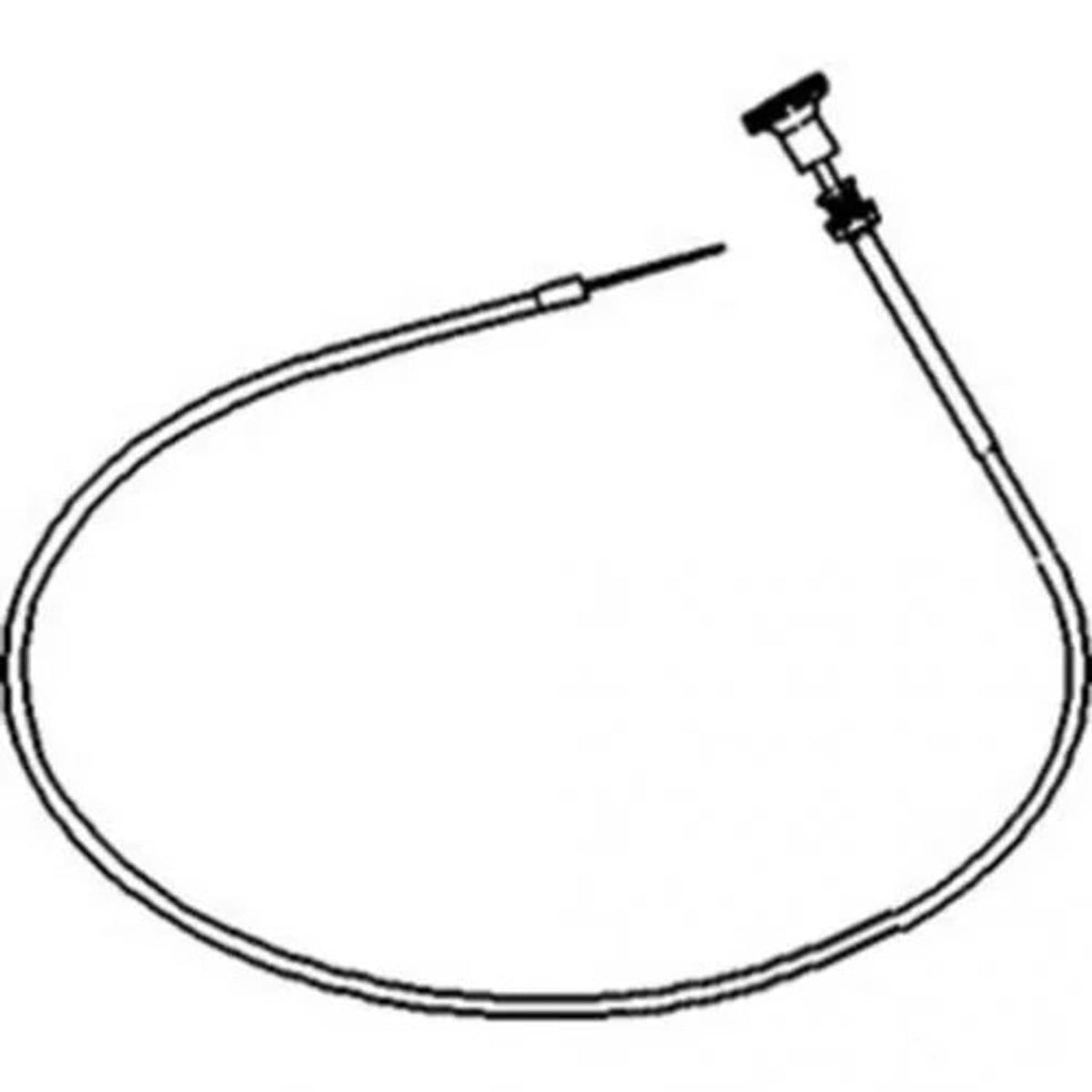 Bethesda Industrial Cable - Choke fits John Deere 3020 AR45735