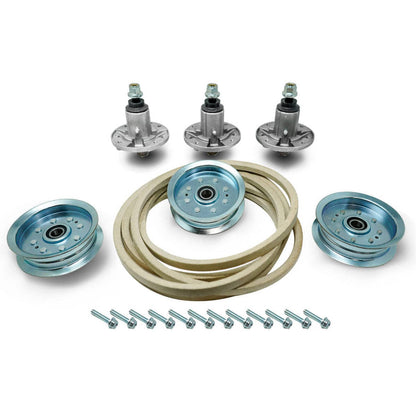 Bethesda Industrial 54" Deck Spindle Belt Pulley Kit fits John Deere GY20867 GY20629 GY21099 GX21395