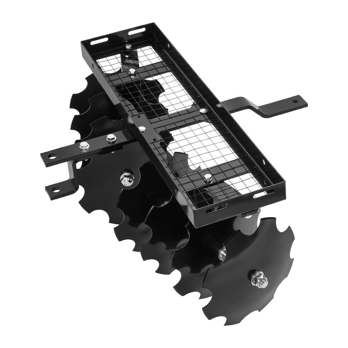 Bethesda Industrial Rear Disc Harrow 11" Steel Tow For Universal Tractor Sleeve Hitch Attachment