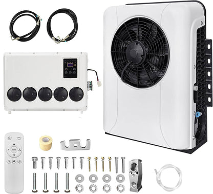 Bethesda Industrial 12V 12000BTU Truck Cab Air Conditioner Split AC For Semi Trucks Bus RV Caravan
