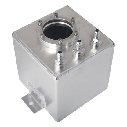 Bethesda Industrial 2L Aluminum High Flow Swirl Fuel Surge Pot Tank AN6 For 044 External Fuel Pump