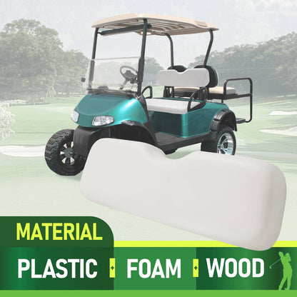 Bethesda Industrial For EZGO RXV 2008-Up Models White Golf Cart Front Seat Back Backrest Assembly