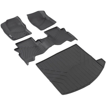 Bethesda Industrial 4Pcs Floor Mats & Cargo Liner for 2013 2014 2015 2016 2017 2018 2019 Ford Escape