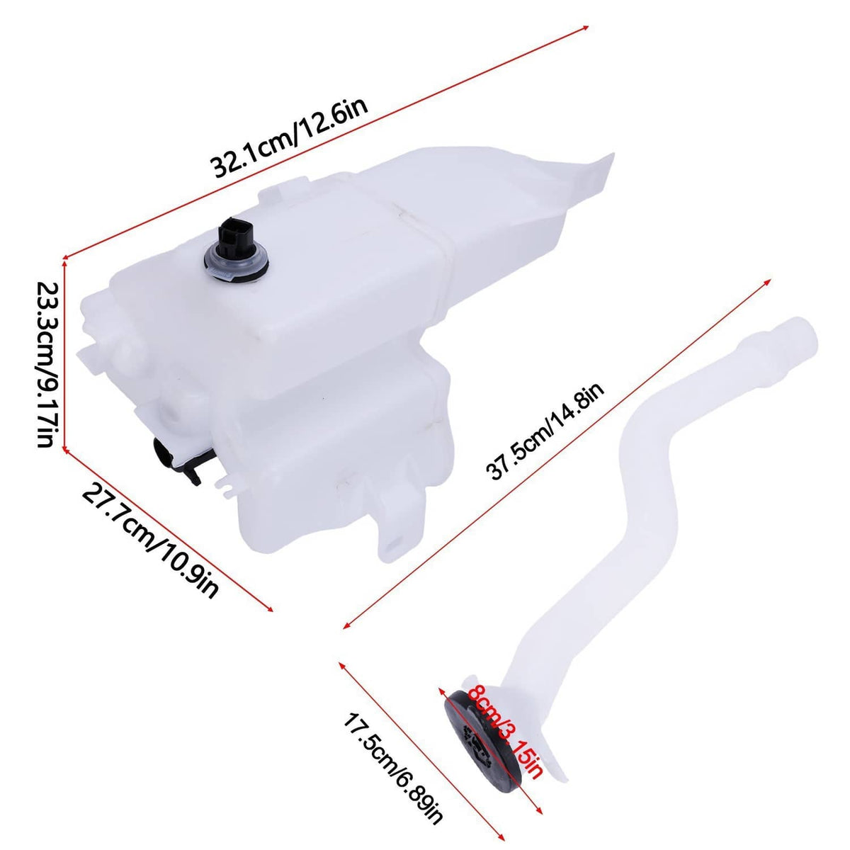 Bethesda Industrial Washer Reservoir Windshield Expansion Tank For Toyota RAV4 2019-2022 85315-42460