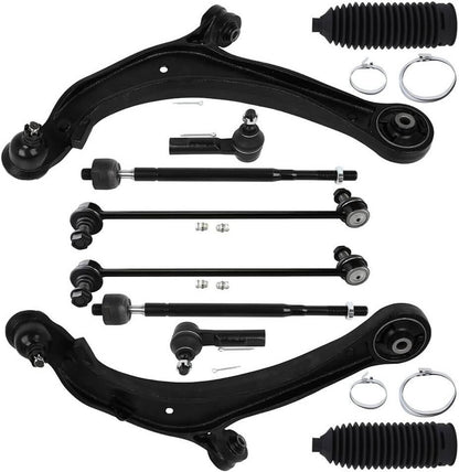 Bethesda Industrial For 2011-2017 Honda Odyssey Front Lower Control Arm Tie Rod End Suspension Kit