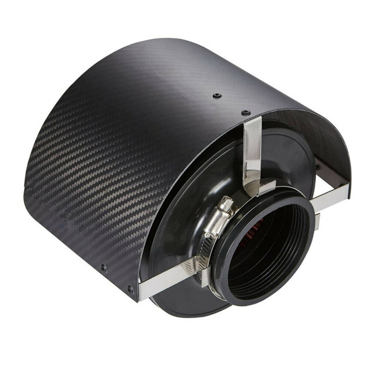 Bethesda Industrial Air Intake Filter Heat Shield Cover+3'' Air Filter For Racing Car 2.5" To 5.5"