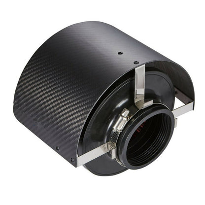 Bethesda Industrial Air Intake Filter Heat Shield Cover+3'' Air Filter For Racing Car 2.5" To 5.5"