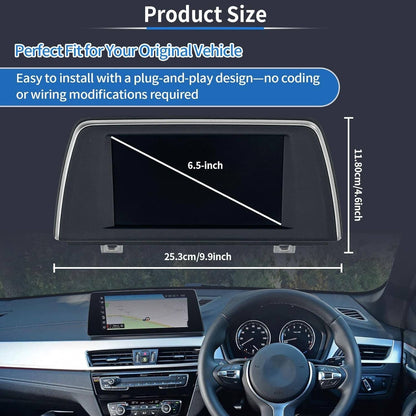 Bethesda Industrial 6.5" Information GPS Dash Display Screen For 2016-2018 BMW X1 X2 F48 932212