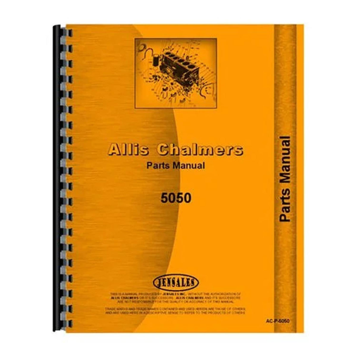 Bethesda Industrial Parts Manual fits Allis Chalmers 5050