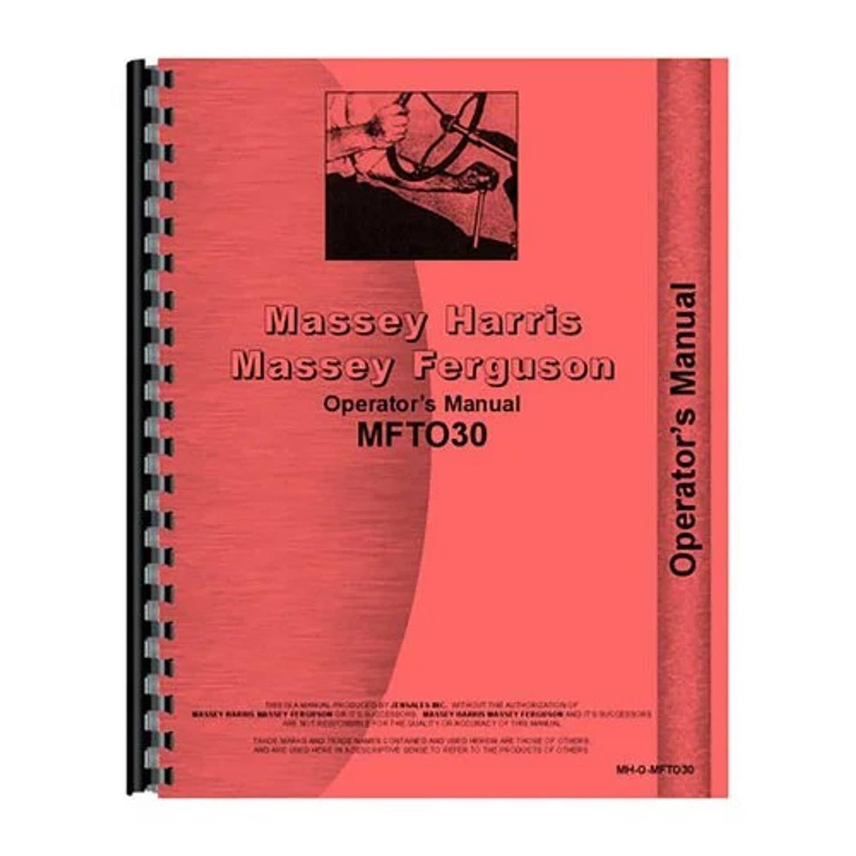Bethesda Industrial Operator's Manual fits Massey Ferguson TO30