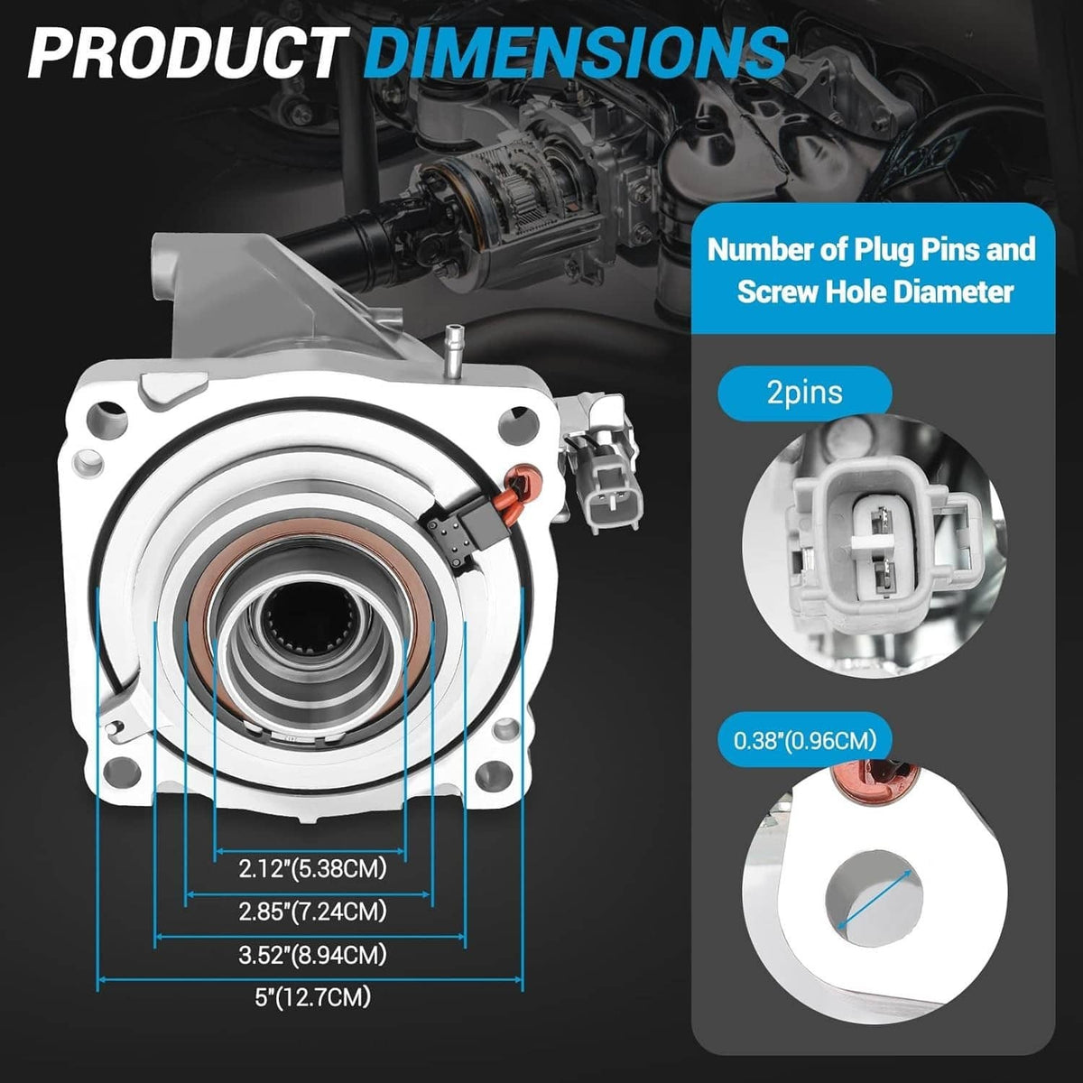 Bethesda Industrial For 2011-18 TOYOTA Sienna Rear Differential Viscous Coupler Coupling 41303-28013
