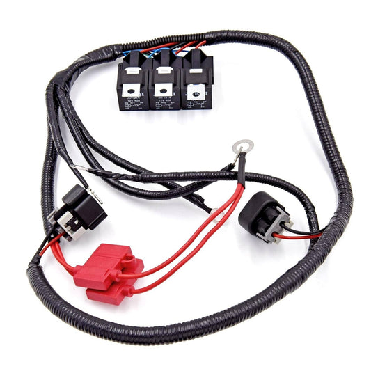 Bethesda Industrial For 1999–2006 Chevy GM Electric Dual Fan Upgrade Wiring Harness Kit ECU Control
