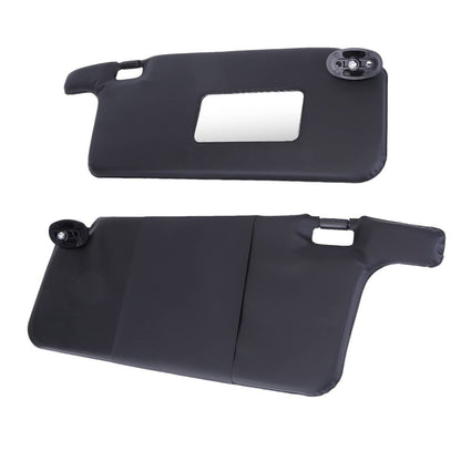 Bethesda Industrial Black Sun Visors Left Driver & Right Passenger Fit For 1996-2001 Honda Civic