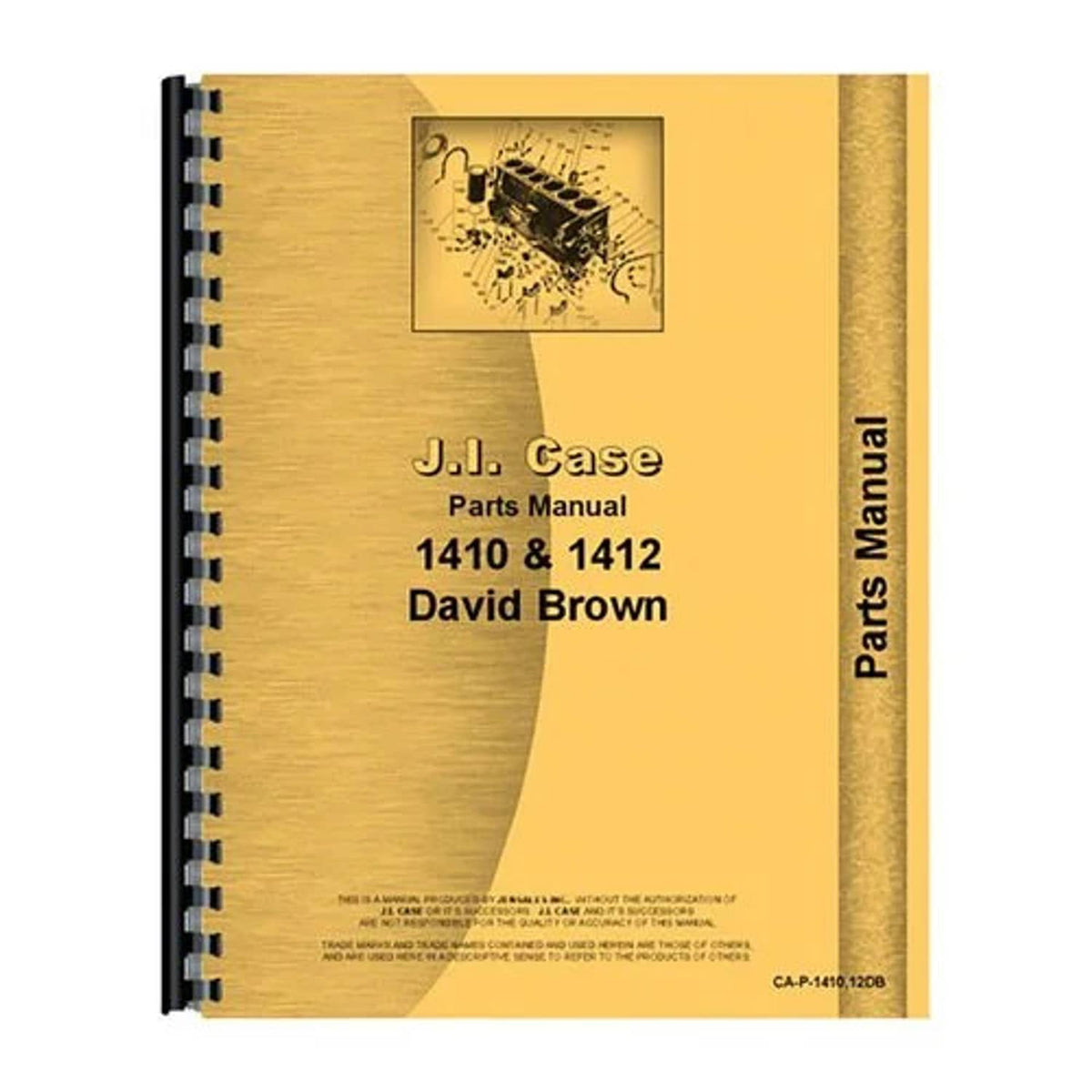Bethesda Industrial Parts Manual fits David Brown 1410 1412