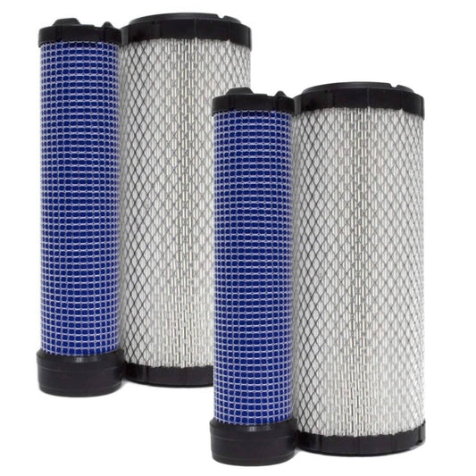 Bethesda Industrial 2PK Inner & Outer Air Filter Kit for Bobcat 6666375 6666376 Excavators Loaders