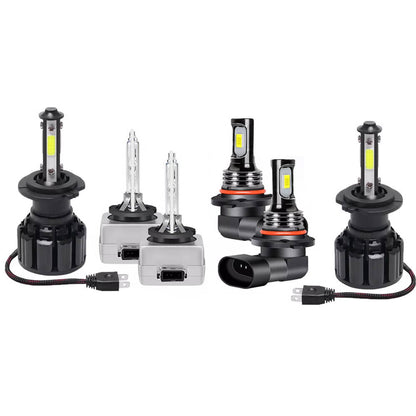 Bethesda Industrial For Cadillac Escalade 2007-2008 COMBO LED/HID Headlight hi/lo+Fog Light 6 Bulbs