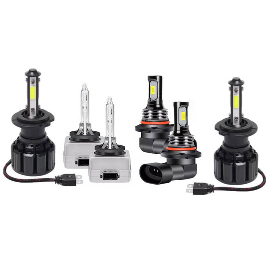 Bethesda Industrial For Cadillac Escalade 2007-2008 COMBO LED/HID Headlight hi/lo+Fog Light 6 Bulbs