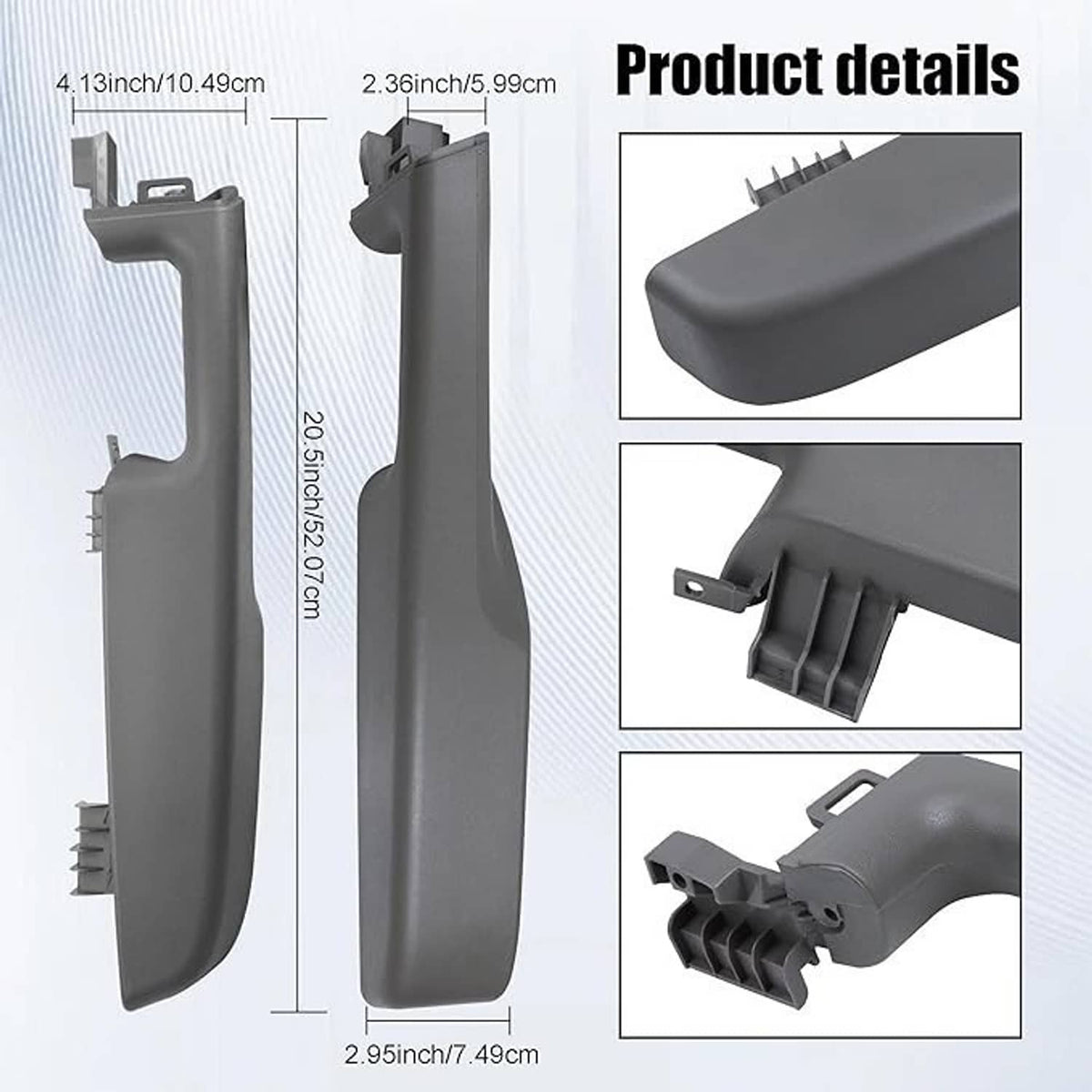 Bethesda Industrial Front Driver Left Side Door Armrest Handle for 1999-2006 Select Chevrolet/GMC