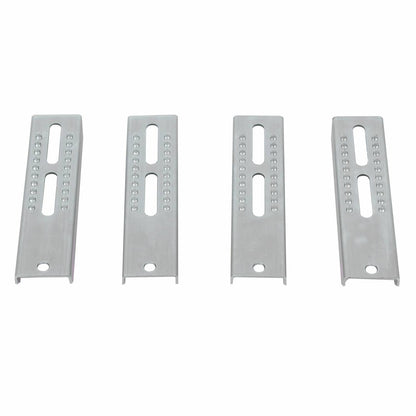Bethesda Industrial 8PCS 10" Galvanized Swivel  Boat Trailer Vertical Bunk Board Brackets Bolster
