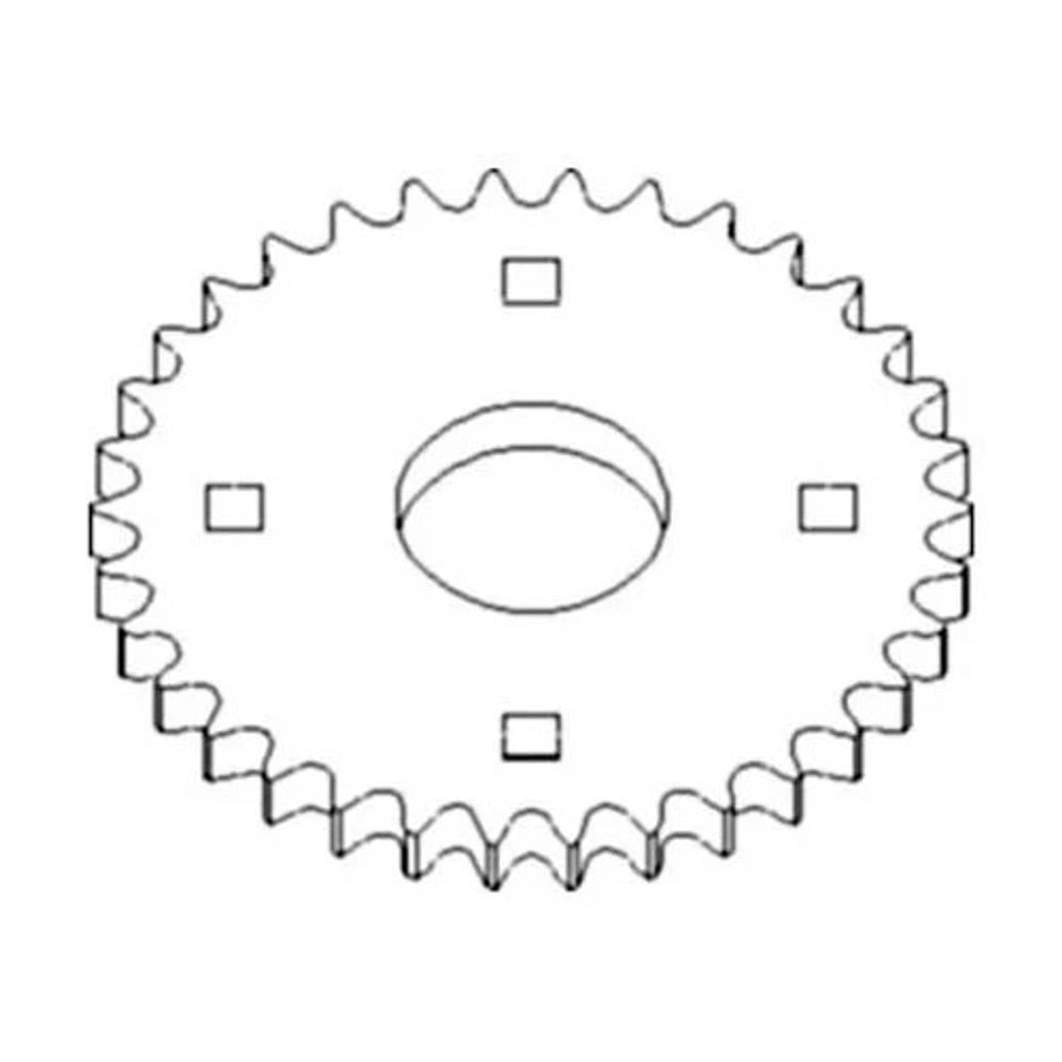 Bethesda Industrial Feeder House Upper Sprocket fits John Deere 9650 9660 9750 9760 9860 H119709
