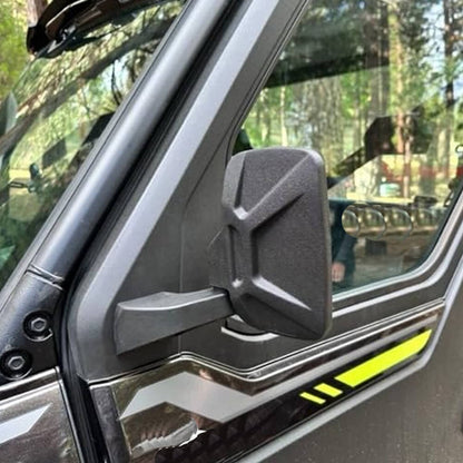 Bethesda Industrial Pair UTV Side View Mirrors Door Mounted for Polaris Ranger 1000 Crew XP SP 570