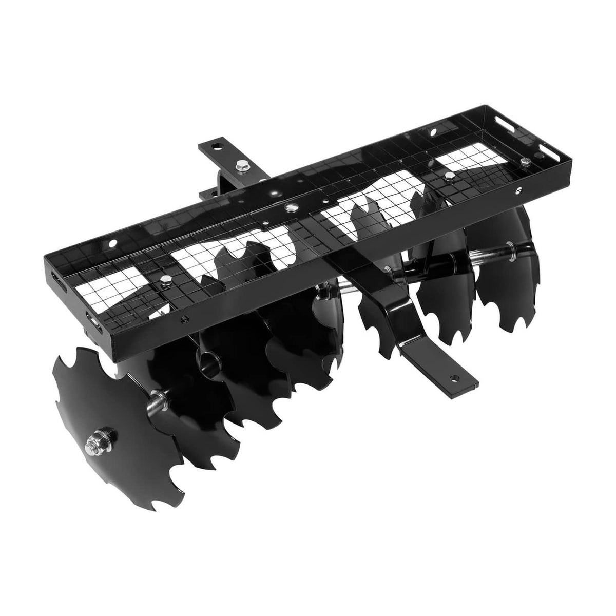 Bethesda Industrial Rear Disc Harrow 11" Steel Tow For Universal Tractor Sleeve Hitch Attachment