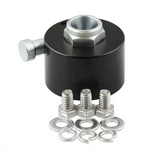 Bethesda Industrial Steering Wheel Quick Release Disconnect Hub 3/4" Shaft Size For Imca Nhra Black