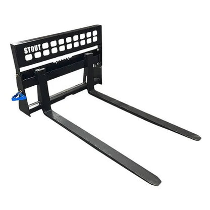 Bethesda Industrial Stout Pro Walk Through Pallet Fork Assembly - 48"