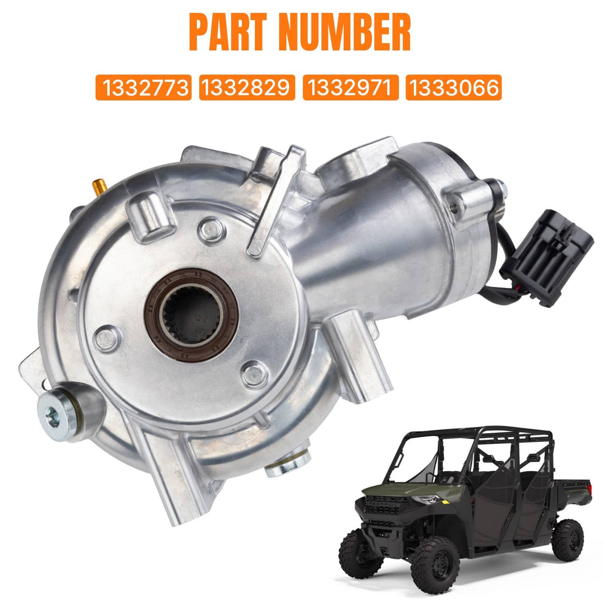 Bethesda Industrial NEW Differential Front for Polaris Ranger 800 6x6 2010-2016 #1332772 1332829