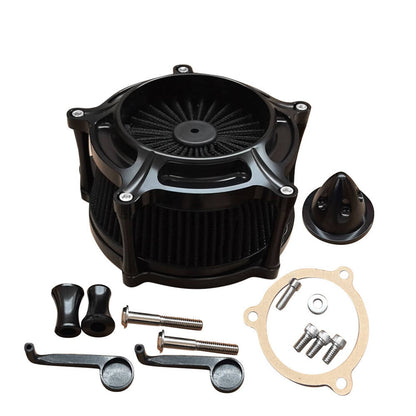 Bethesda Industrial Black Air Cleaner Intake Filter For Harley Touring Road King Street Glide 08-16