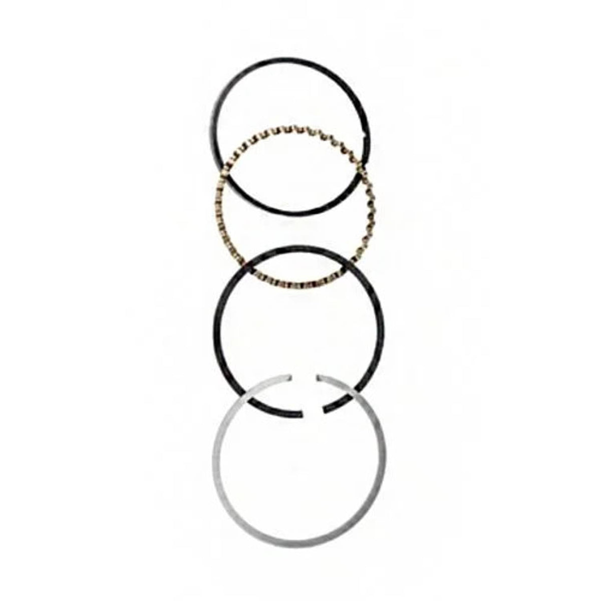 Bethesda Industrial Piston Ring Set - Standard - 4 Cylinder Set fits Ford NAA 600 601 700 2000 2100