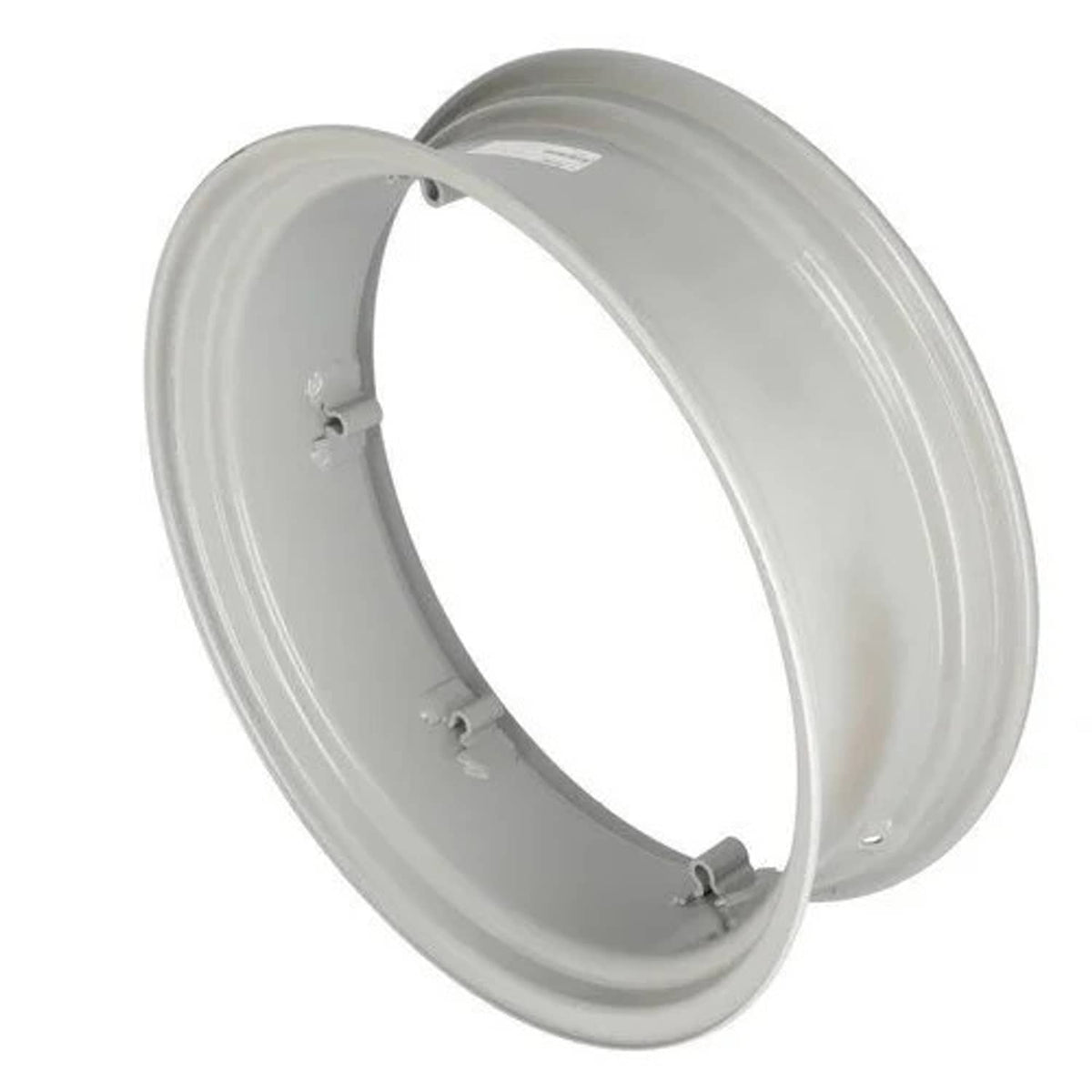 Bethesda Industrial Rear Rim - 9" x 28" 6 Loop Silver fits Massey Ferguson 35 1882978M91