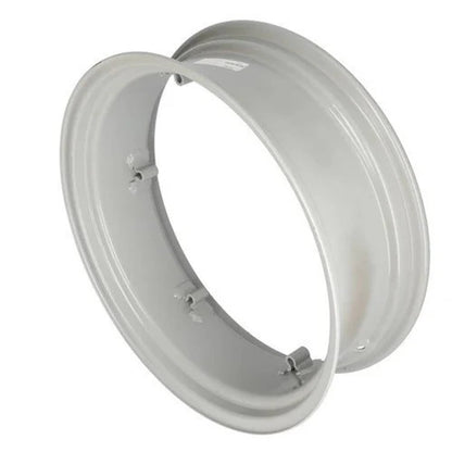 Bethesda Industrial Rear Rim - 9" x 28" 6 Loop Silver fits Massey Ferguson 35 1882978M91