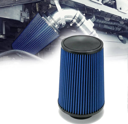 Bethesda Industrial New 4'' 102mm Long High Flow Inlet Cone Dry Filter Cold Air Intake Replacement