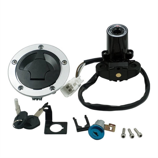 Bethesda Industrial Ignition Switch Fuel Gas Cap Lock Set For Kawasaki Ninja 1000 ZX6R ZX10R Z1000SX