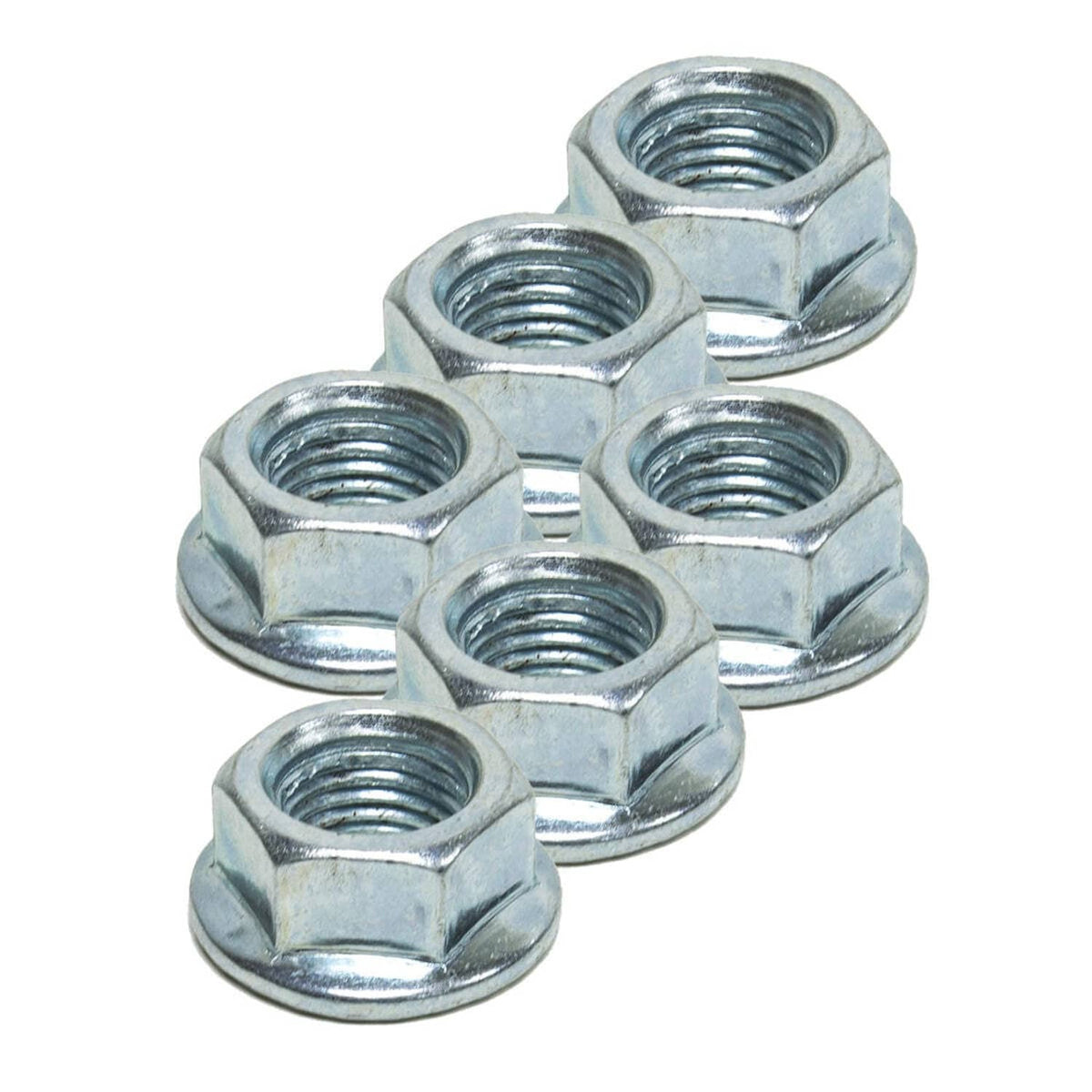 Bethesda Industrial 6PK Genuine OEM Wright Commercial Mower Nut Lock Flange 3/8-24 Z