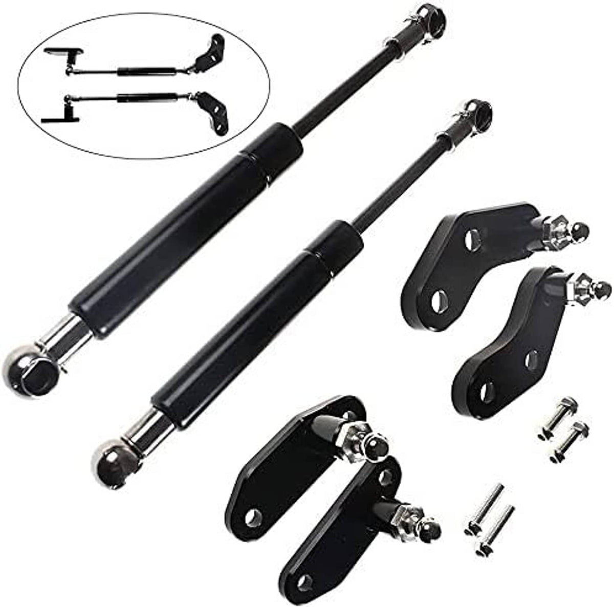 Bethesda Industrial Door Opener Kits Door Shocks Struts Fit for 17-22 Can Am Maverick X3 Front Rear