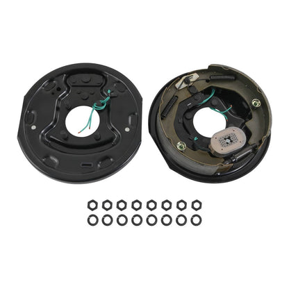 Bethesda Industrial 2 Pairs 3500 lbs Electric Trailer Brake 10"x2-1/4" Self-Adjusting Assembly