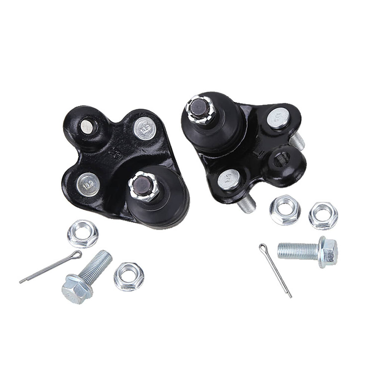 Bethesda Industrial Front Lower Control Arms Ball Joint Sway Bars Tie Rods For 2006-11 Honda Civic