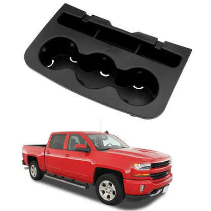 Bethesda Industrial 23362989 Front Seat Cup Holder Liner Holds 3 Cups For 2015-2018 Silverado Sierra