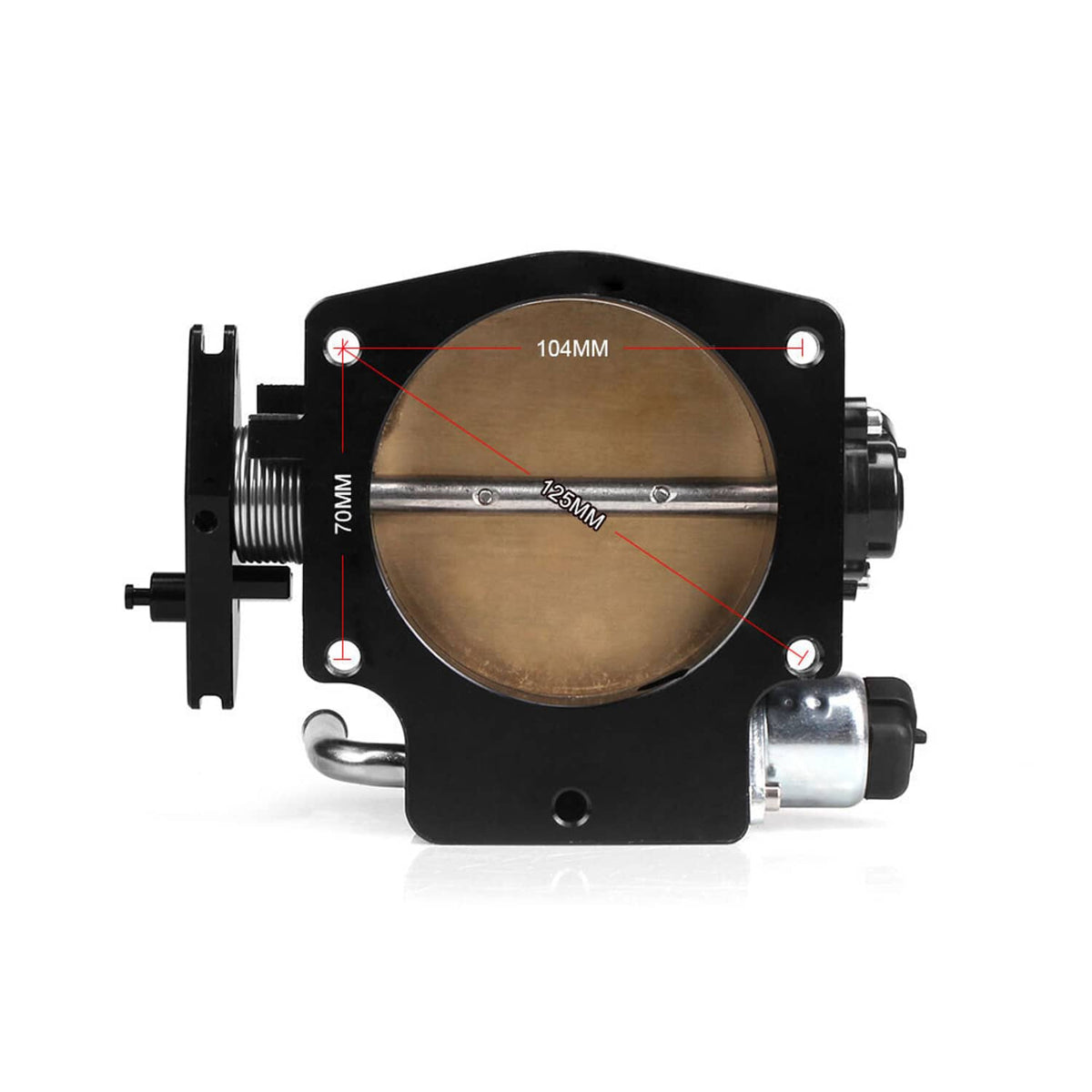 Bethesda Industrial 92MM Throttle body+TPS IAC+Adapter Plate For Chevy GM Gen III LSX LS LS1 LS2 LS7