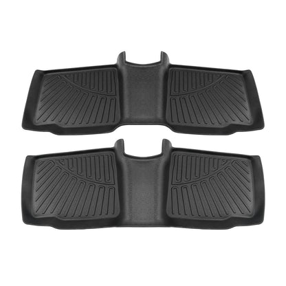 Bethesda Industrial Floor Mats For 2011-2014 Ford Explorer Bench Seating All Weather (3 Rows Liners)