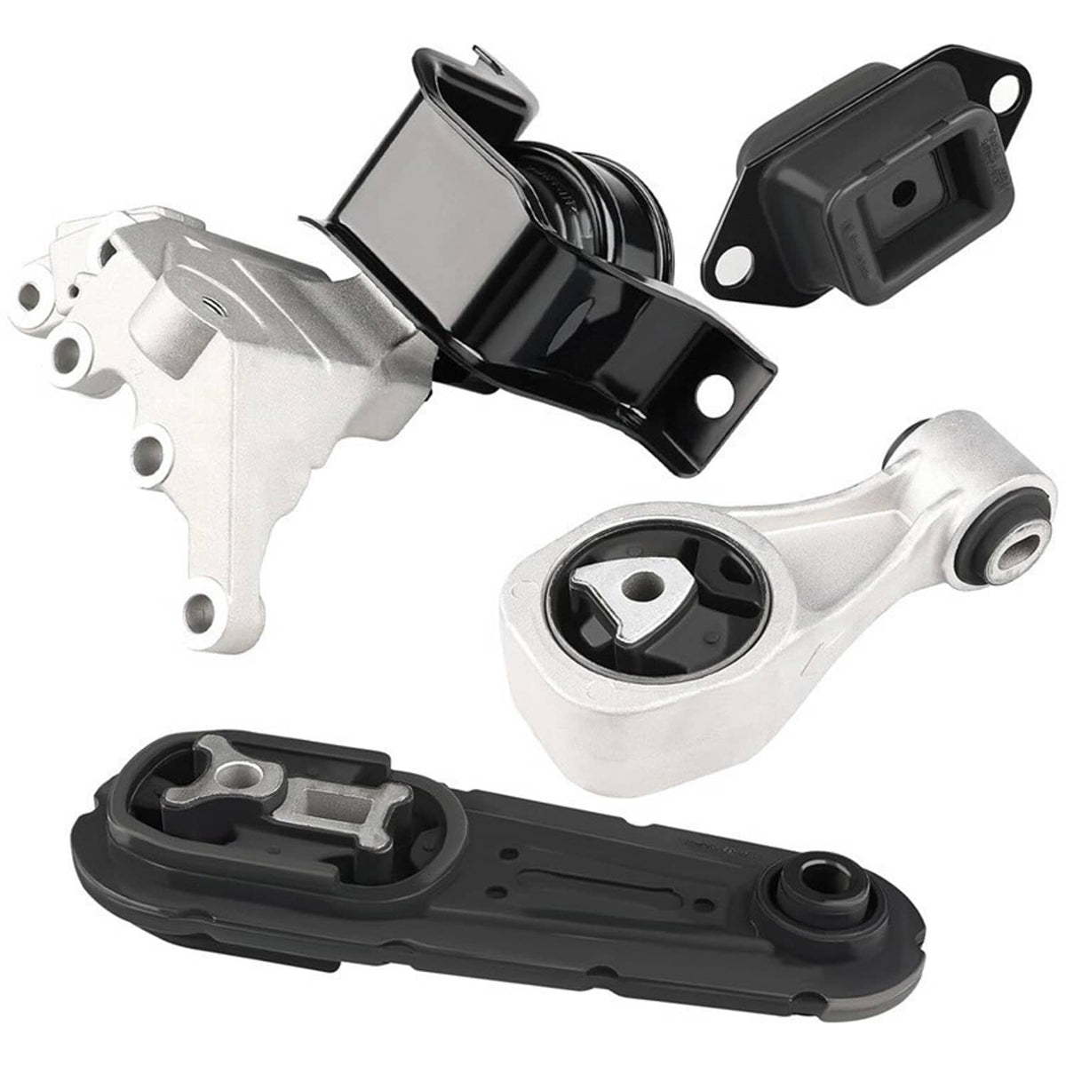 Bethesda Industrial 4Pcs Engine Motor w/ Trans Mount Set For 2013-2019 Nissan Sentra 1.8L Auto