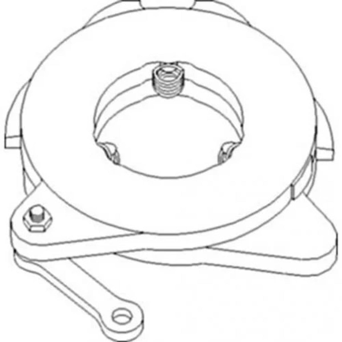 Bethesda Industrial Brake Actuator - Left Hand fits Massey Ferguson 399 375 383 390 398 3596776M91